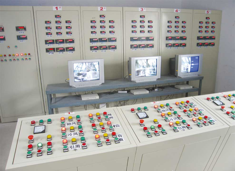 石灰窯高效空氣、煤氣預熱器及控制室1